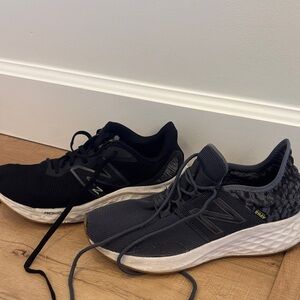 TWO pairs of New Balance men’s sneakers 9